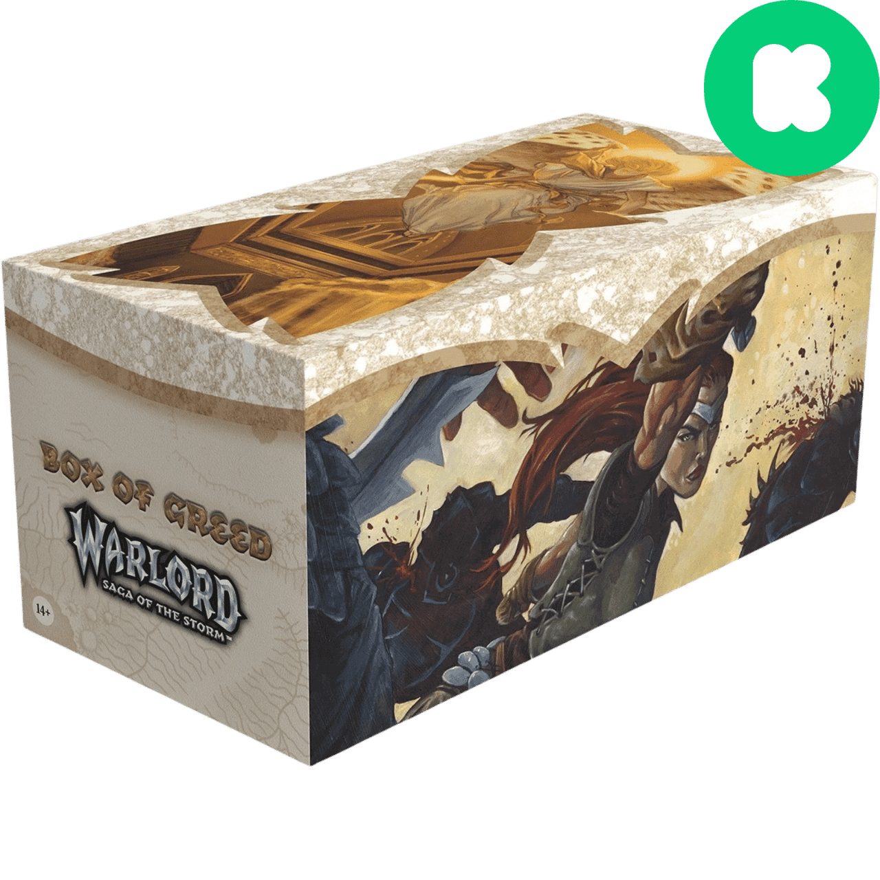 Warlord: Saga of the Storm CCG: Into the Accordlands - Box of Greed (Kickstarter)、Kingswood Games、kayou