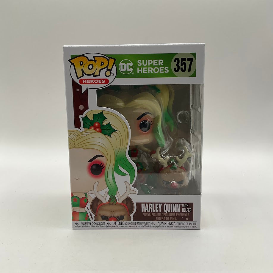 Harley Quinn with Helper Funko Pop! DC Super Heroes #357、Funko、kayou