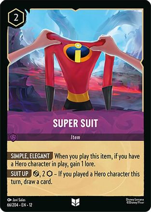 Super Suit (66/204) - Wilds Unknown Cold Foil、Ravensburger、kayou