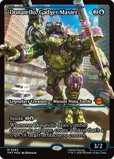 Donatello, Gadget Master (Japan Showcase Foil) | Teenage Mutant Ninja Turtles、Magic: The Gathering、kayou