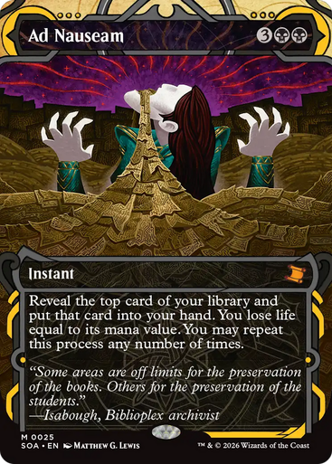 Ad Nauseam (Mystical Archive Foil) | Secrets of Strixhaven Mystical Archive、Magic: The Gathering、kayou