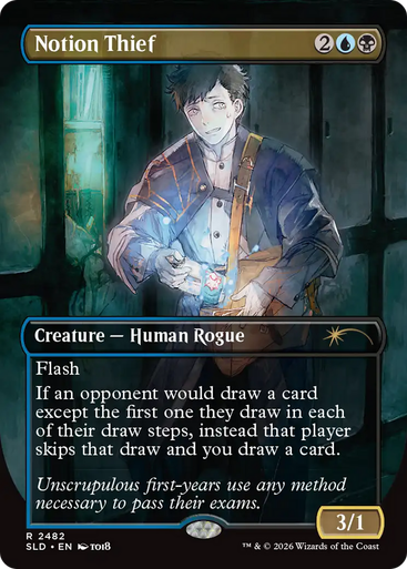 Notion Thief (Secret Lair - Mahō Gakuin Seishun Hakusho) | Secret Lair Drops、Magic: The Gathering、kayou
