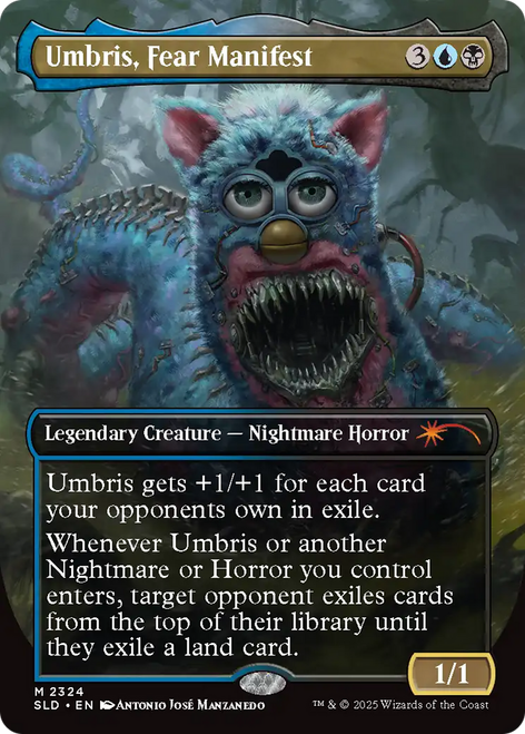 Umbris, Fear Manifest (Foil) (Secret Lair - Furby: The Oddbodies) | Secret Lair Drops、Magic: The Gathering、kayou