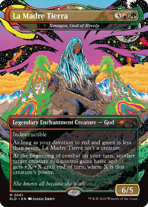 Xenagos, God of Revels La Madre Tierra (Foil) (Secret Lair - Nuestra Magia) | Secret Lair Drops、Magic: The Gathering、kayou