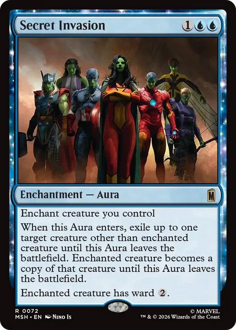 Secret Invasion (Foil) | Marvel Super Heroes、Magic: The Gathering、kayou