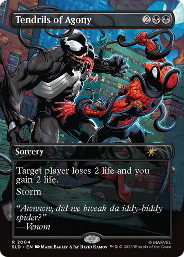 Tendrils of Agony (Secret Lair - Marvel's Spider-Man: Venom Unleashed Colors) | Secret Lair Drops、Magic: The Gathering、kayou