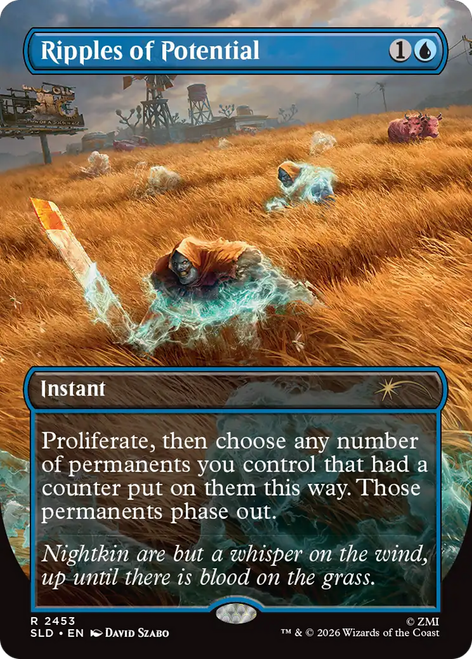 Ripples of Potential (Foil) (Secret Lair - Fallout: Rad) | Secret Lair Drops、Magic: The Gathering、kayou