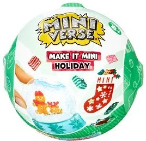 Miniverse Make It Mini Holiday Mini Collectibles Mystery Pack 1 RANDOM Festive DIY Creation (Pre-Order ships October)、ToyWiz、kayou
