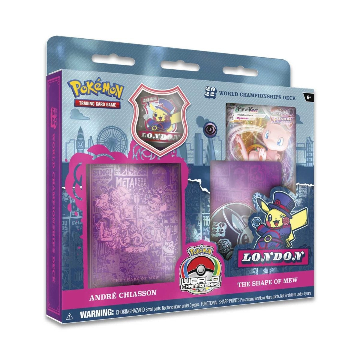 Pokemon: 2022 Pokémon World Championships Deck (André Chiasson, The Shape of Mew)、Pokemon、kayou