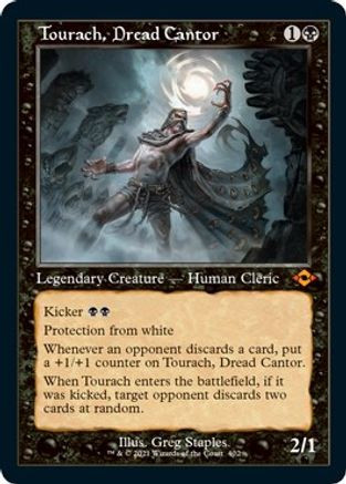 Tourach, Dread Cantor (Retro Frame) (Foil Etched) (MH2-402) - Modern Horizons 2 Foil、Wizards of the Coast、kayou
