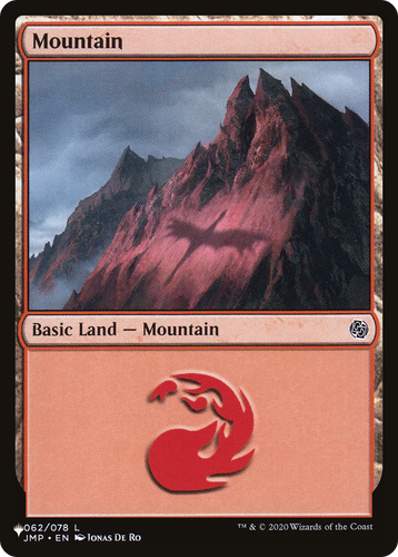 Mountain (062) (JMP) (LIST-062/078) - The List、Wizards of the Coast、kayou