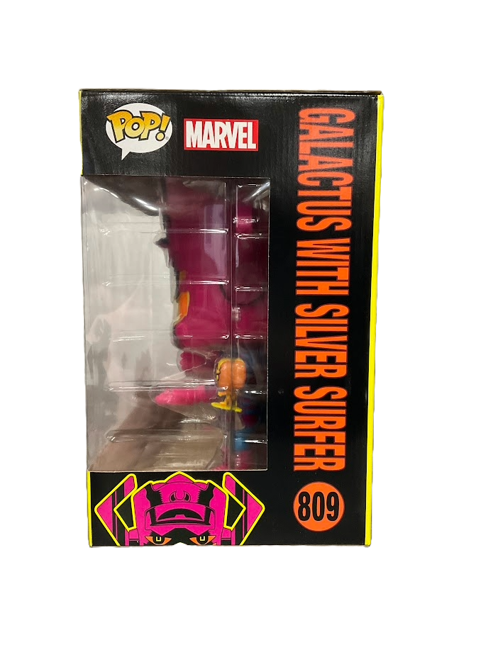 Galactus with Silver Surfer (Blacklight) Funko Pop! Fantastic Four #809 PX Previews、Funko、kayou