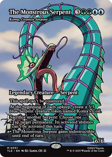 Koma, Cosmos Serpent、Magic: The Gathering、kayou