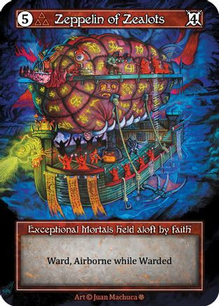 Zeppelin of Zealots (Foil) - Gothic Foil、Gothic、kayou