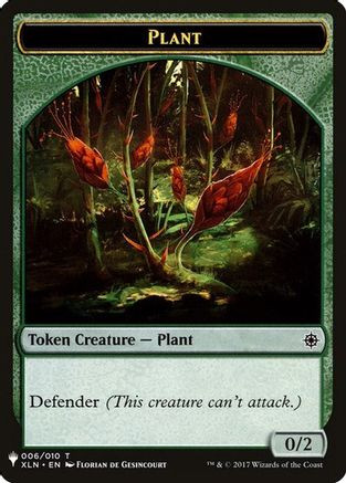 Plant // Emblem - Chandra, Roaring Flame Double-Sided Token (LIST-6 // 14) - The List Reprints、Wizards of the Coast、kayou