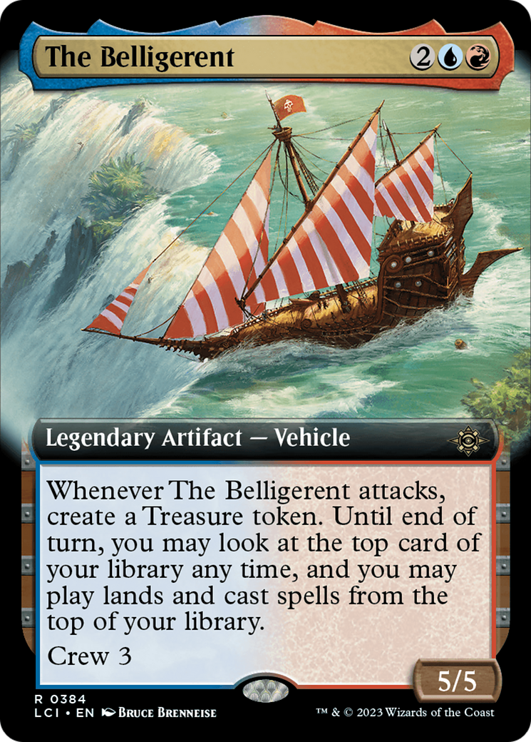The Belligerent (LCI-384) - The Lost Caverns of Ixalan: (Extended Art) Foil (MP)、Wizards of the Coast、kayou