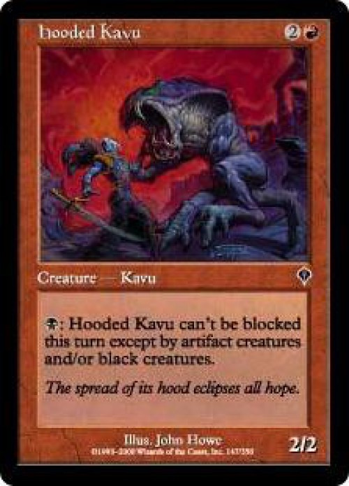 MtG Invasion Common Hooded Kavu #147、ToyWiz、kayou