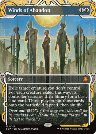 Winds of Abandon (SOA-012) - Secrets of Strixhaven: Mystical Archive Foil、Wizards of the Coast、kayou