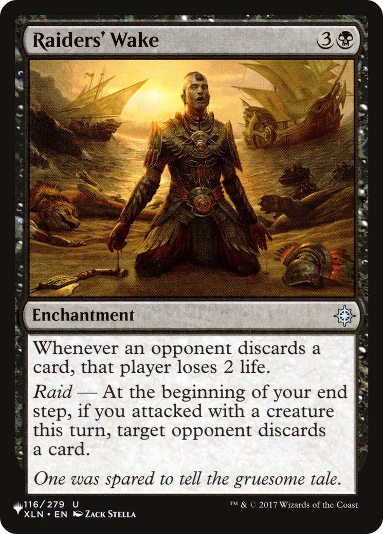 Raiders' Wake (LIST-116/279) - The List、Wizards of the Coast、kayou