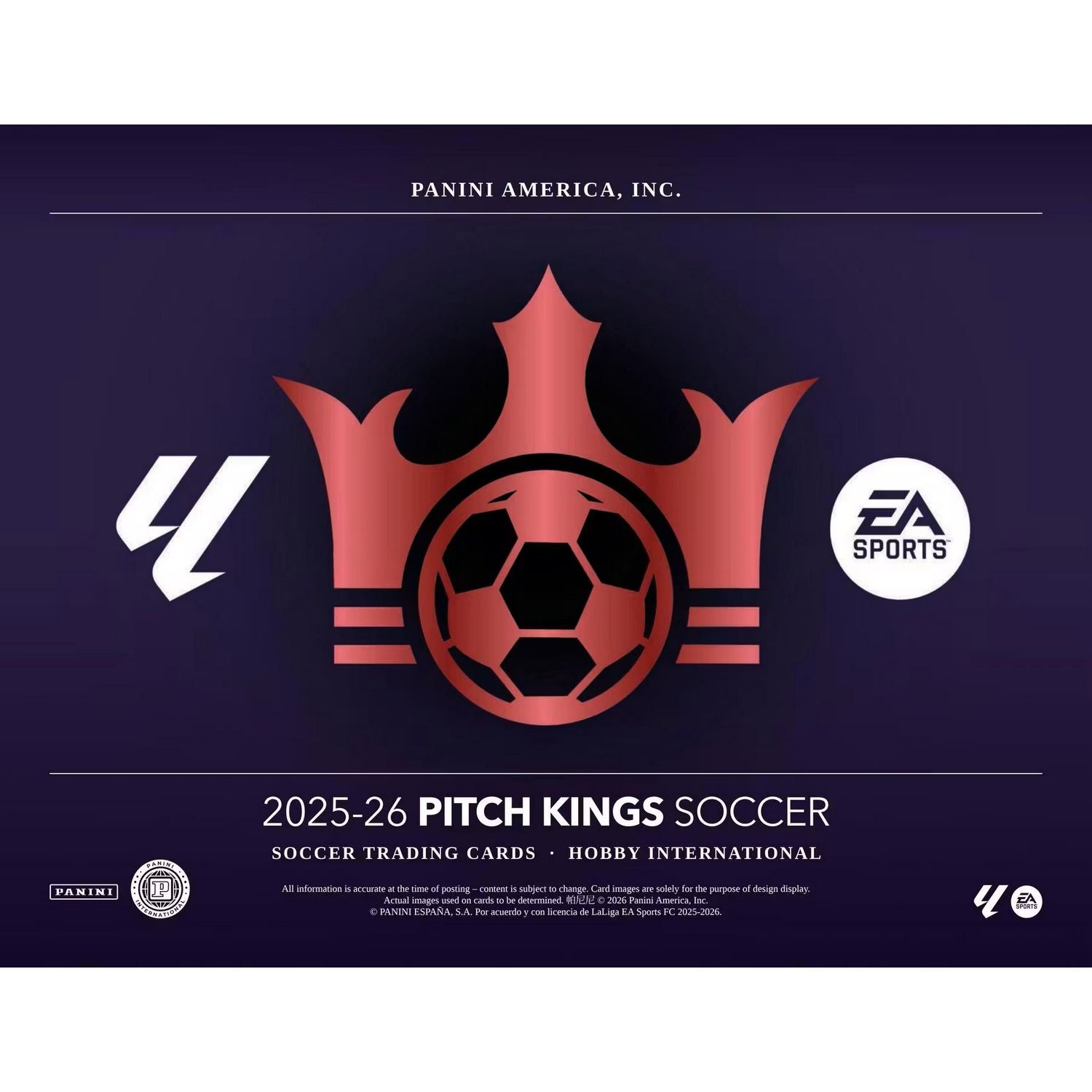 2025-26 Panini Pitch Kings Soccer Hobby International Box、Panini、kayou