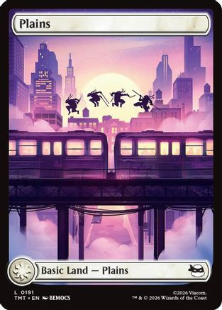 Plains (0191) (TMT-191) - Teenage Mutant Ninja Turtles、Wizards of the Coast、kayou