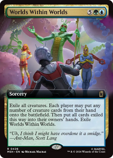 Worlds Within Worlds (Extended Art Foil) | Marvel Super Heroes、Magic: The Gathering、kayou
