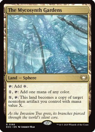 The Mycosynth Gardens (EOC-168) - Commander: Edge of Eternities、Wizards of the Coast、kayou