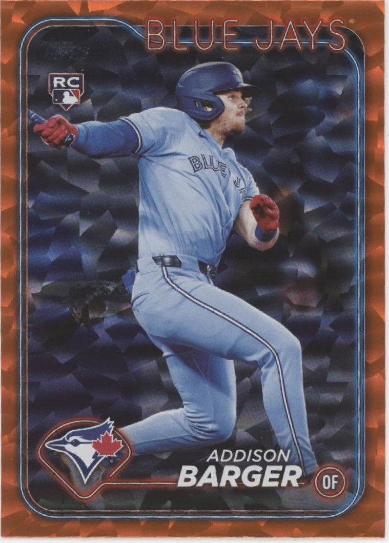 Addison Barger 2024 Topps Update Series Orange Foilboard RC 136/299 #US336、Collector Store LLC、kayou