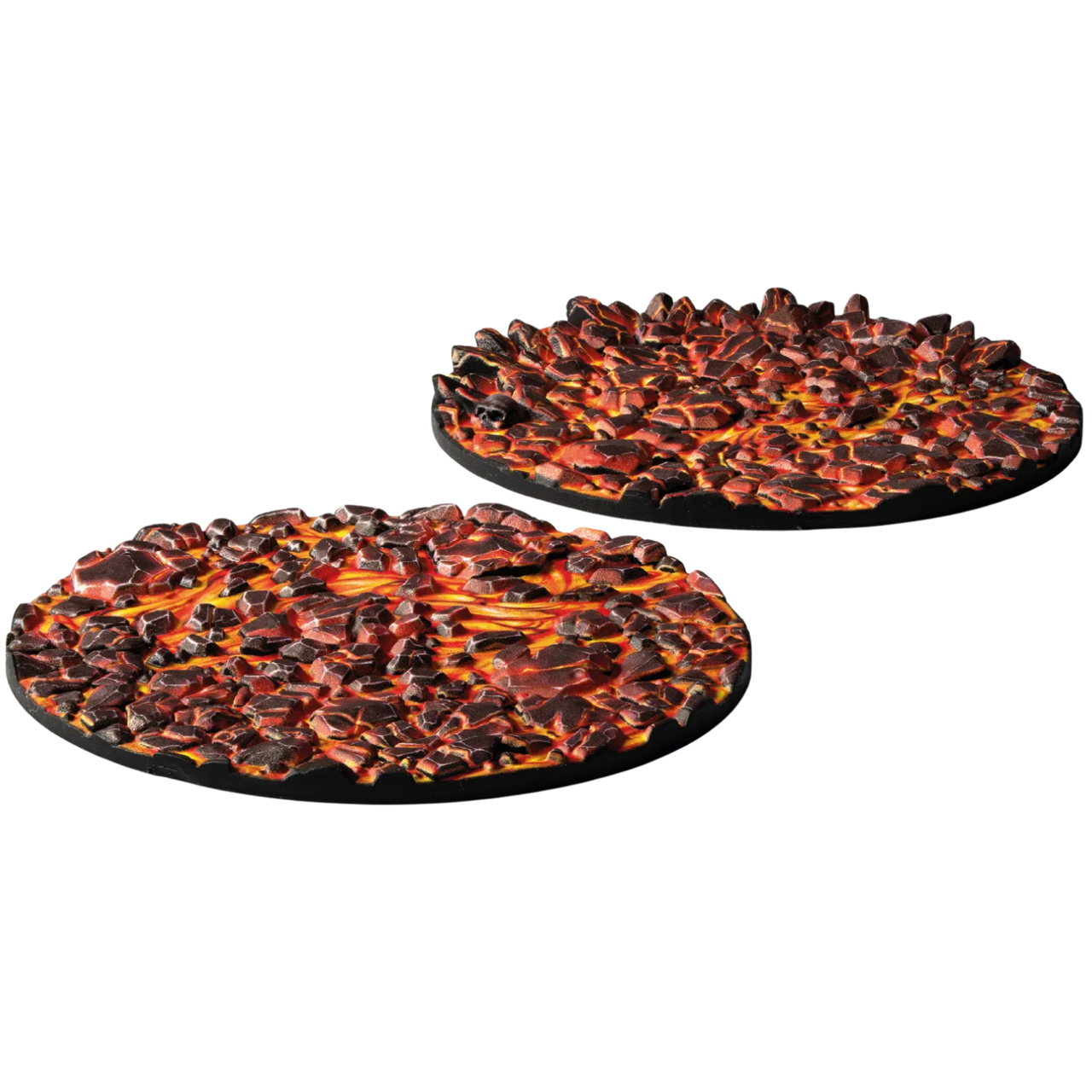 GamersGrass: Battle Ready Toppers - Molten Lava - Round 60mm (2ct)、GamersGrass、kayou