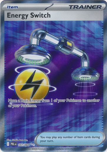 ME Pitch Black 107/084 Energy Switch (Full Art)、Pokemon、kayou