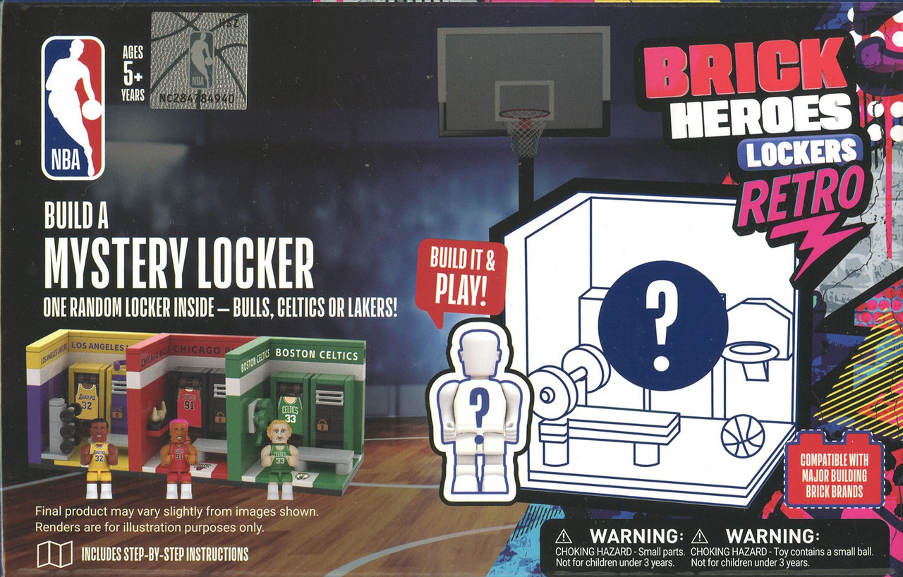 NBA Brick Heroes Lockers Retro Mystery Pack、ToyWiz、kayou