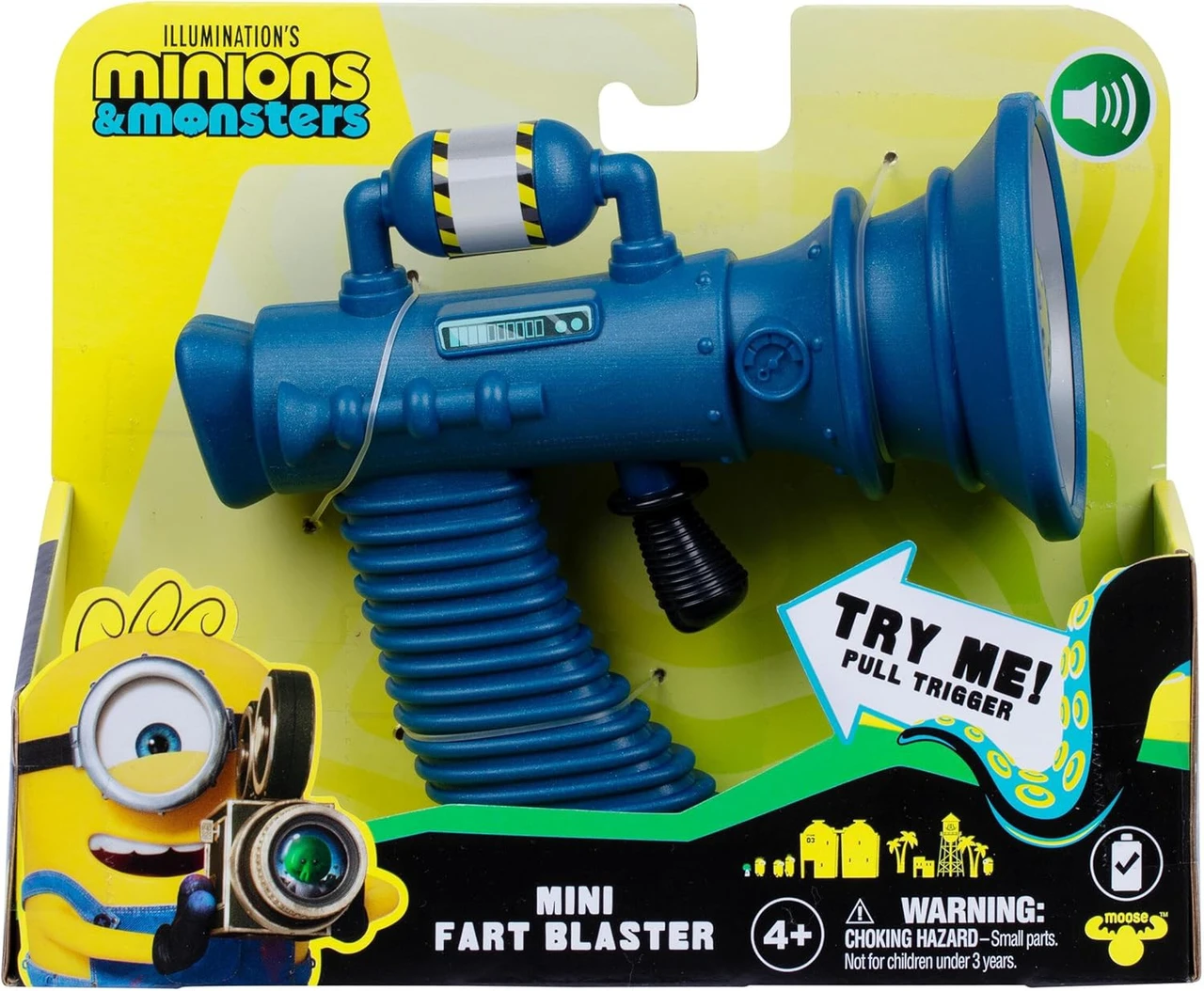 Despicable Me Minions & Monsters Mini Fart Blaster Toy、ToyWiz、kayou