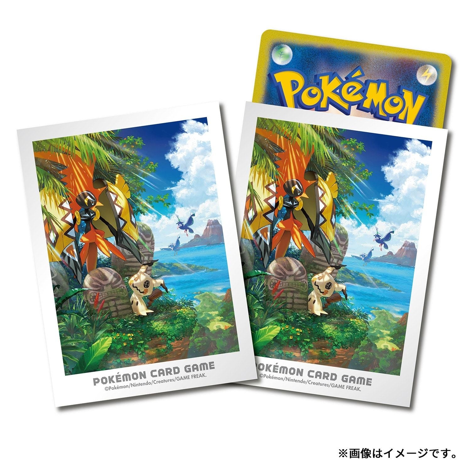 Pokemon: Tapu Koko & Mimikyu Sleeves (Japanese Pokemon Center Exclusive)、Pokemon、kayou