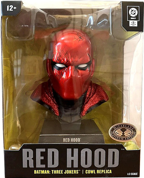 McFarlane Toys DC Direct Red Hood Cowl Replica Batman: Three Jokers, Platinum Edition Chase Version、ToyWiz、kayou