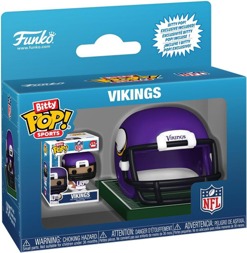 Funko NFL Bitty POP! Helmets Minnesota Vikings Vinyl Figure、ToyWiz、kayou