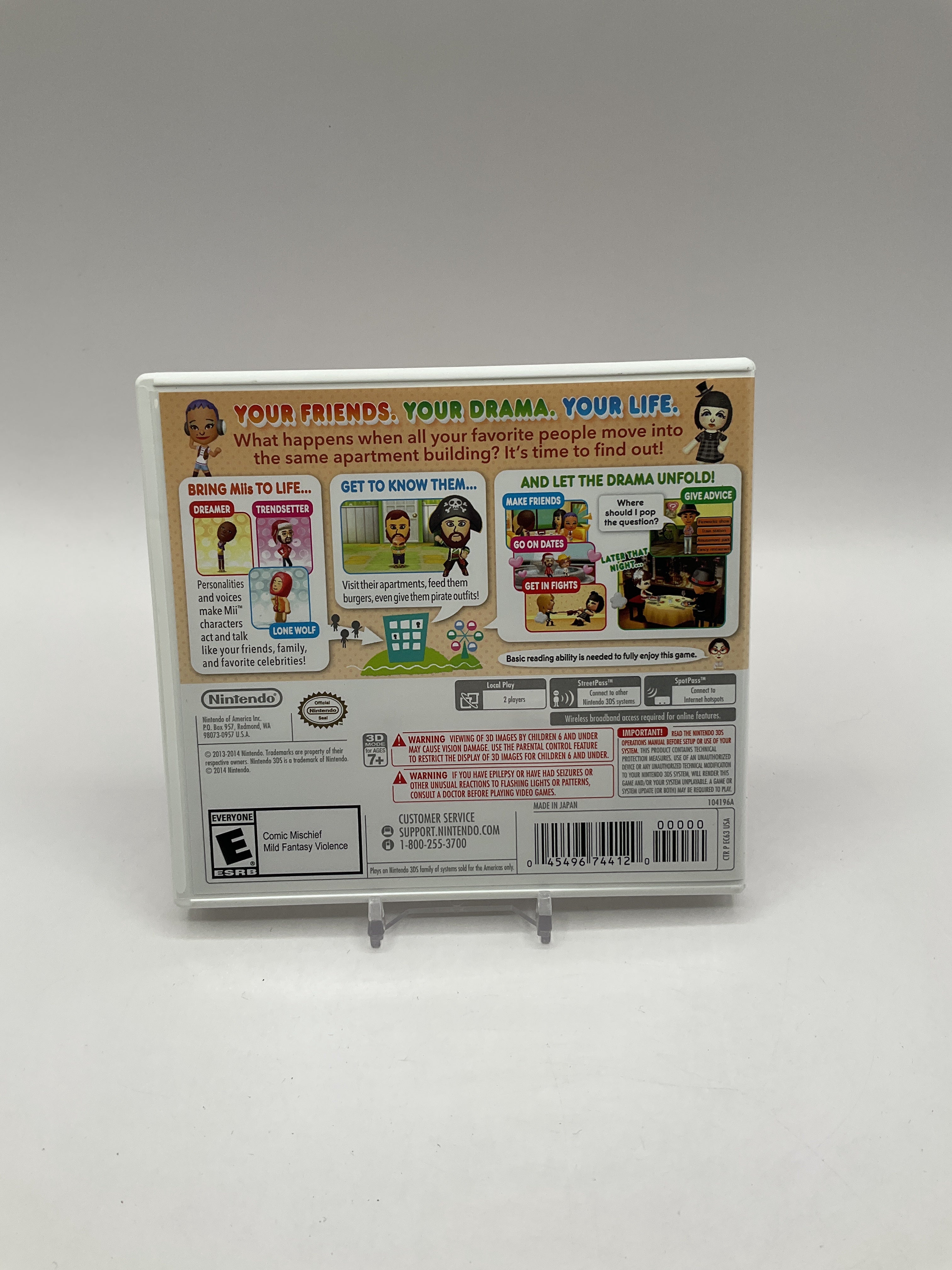 Tomodachi Life Nintendo Selects Nintendo 3DS Used、Collector Store LLC - VG、kayou