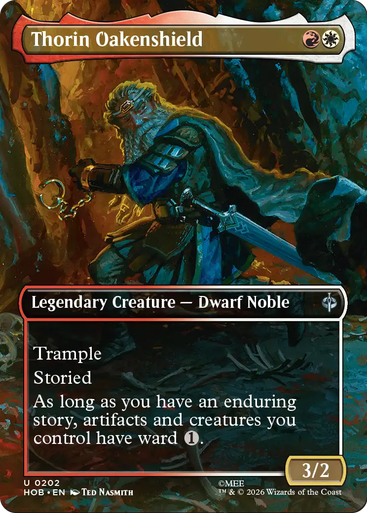 Thorin Oakenshield (Borderless Scene) | The Hobbit、Magic: The Gathering、kayou