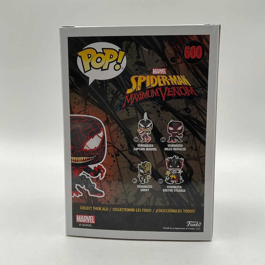 Venomized Miles Morales Funko Pop! Spider-Man Maximum Venom #600、Funko、kayou