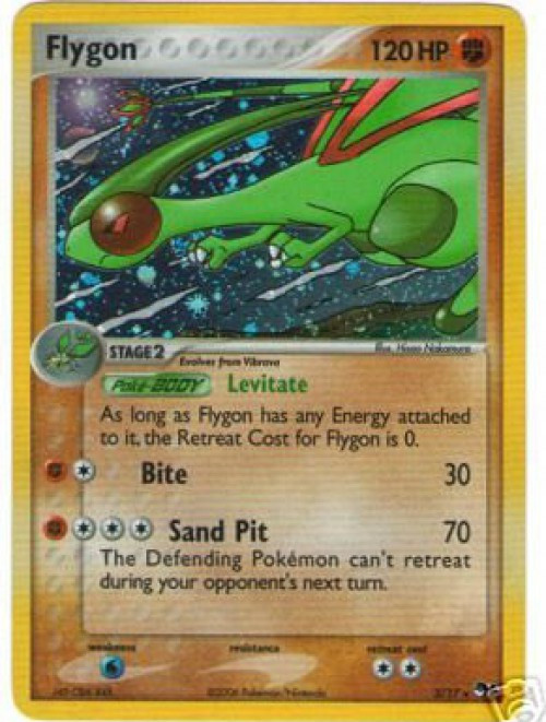 Pokemon Organized Play Series 4 Holo Rare Flygon #3 Damaged、ToyWiz、kayou