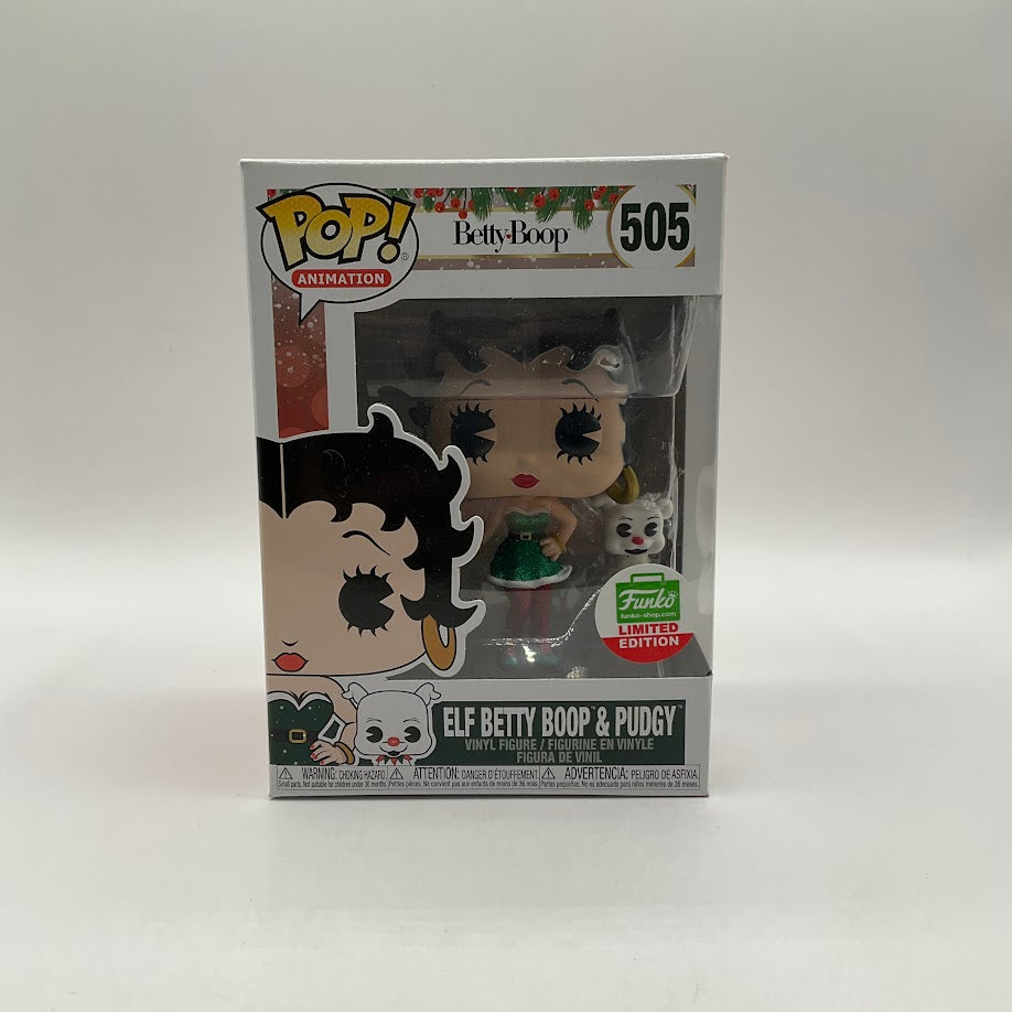 Elf Betty Boop & Pudgy Funko Pop! Animation #505 Funko Limited Edition、Funko、kayou