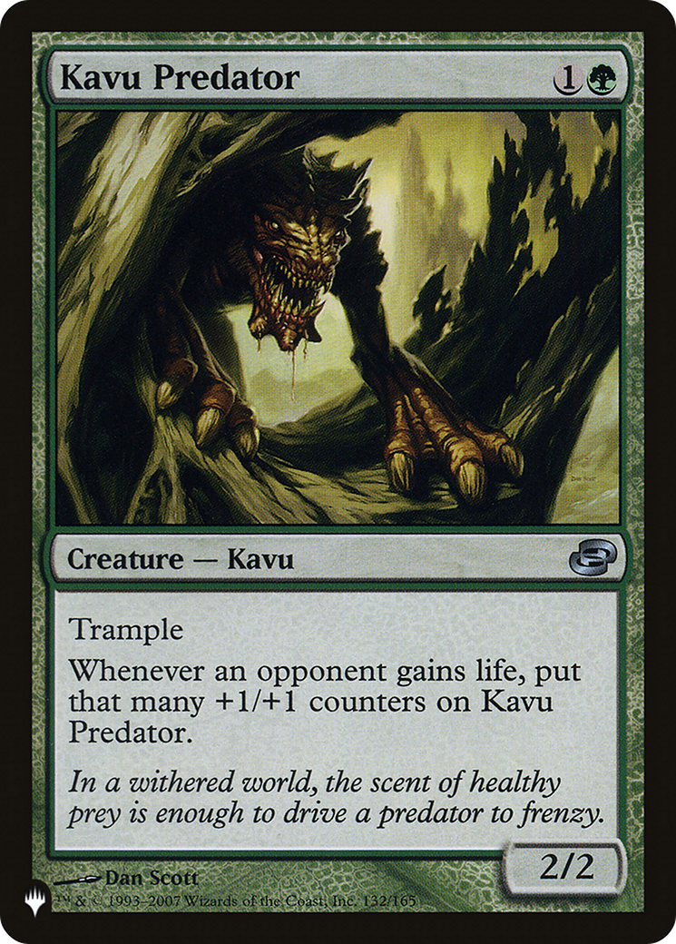 Kavu Predator (LIST-132/165) - The List、Wizards of the Coast、kayou