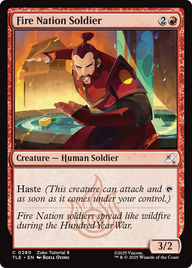 Fire Nation Soldier、Magic: The Gathering、kayou