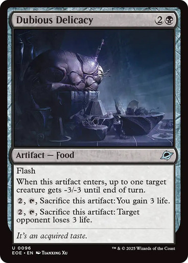 Dubious Delicacy、Magic: The Gathering、kayou