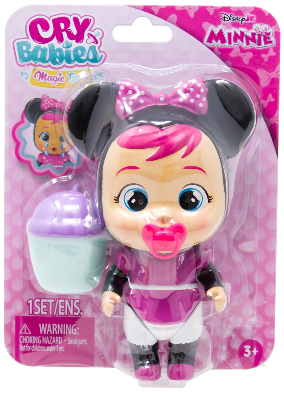 Cry Babies Magic Tears Disney Minnie Mouse 5-Inch Mini Doll、ToyWiz、kayou