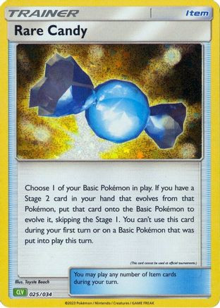 Rare Candy (CLV) 25 - Trading Card Game Classic Holofoil、The Pokémon Company、kayou
