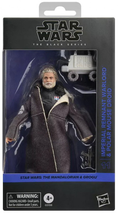 Star Wars The Mandalorian & Grogu Black Series Imperial Remnant Warlord & Polar Mouse Droid Action Figure、ToyWiz、kayou