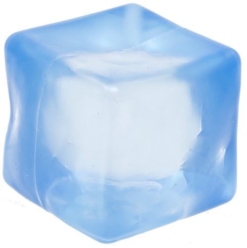 Fun Storm Fidget Ice Cube BLUE 2.8-Inch Squeeze Toy、ToyWiz、kayou