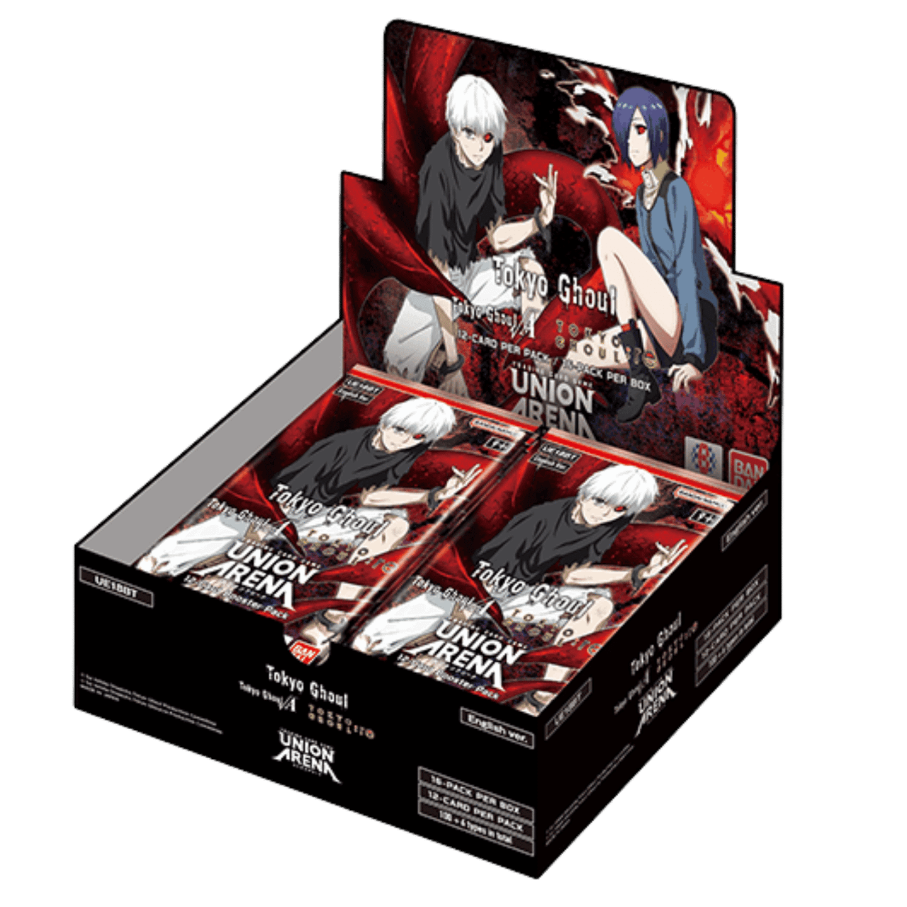 Union Arena TCG: Tokyo Ghoul UE18BT - Booster Box、Bandai、kayou