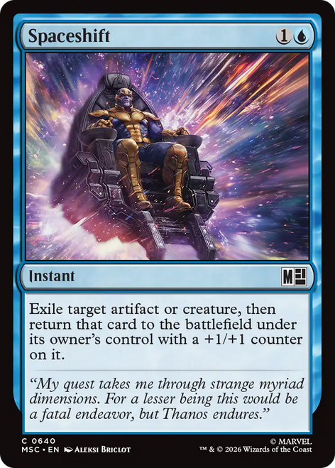 Spaceshift (Foil) | Marvel Super Heroes Commander、Magic: The Gathering、kayou
