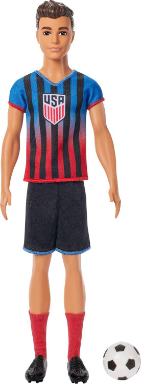 Barbie Careers Ken 13.25-Inch Doll USSF Soccer、ToyWiz、kayou